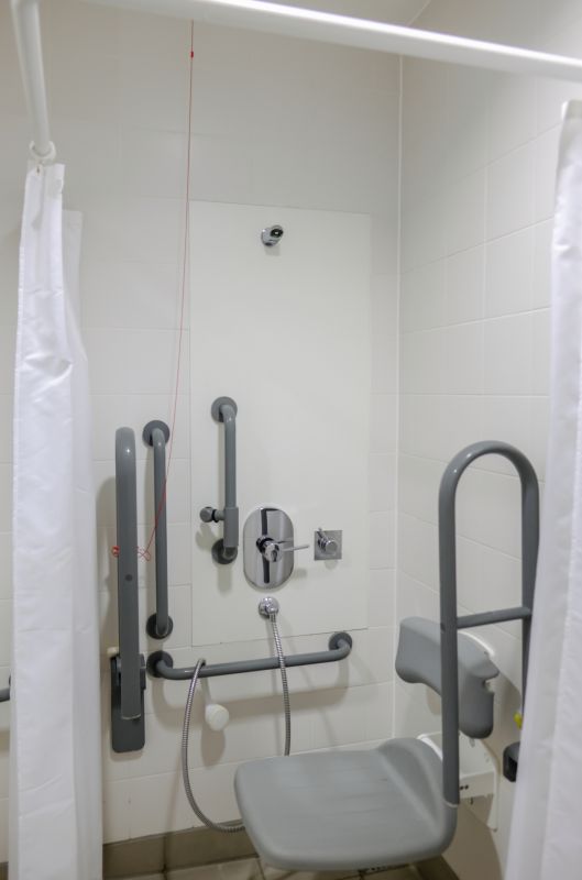 Wide Image of Glass Shower